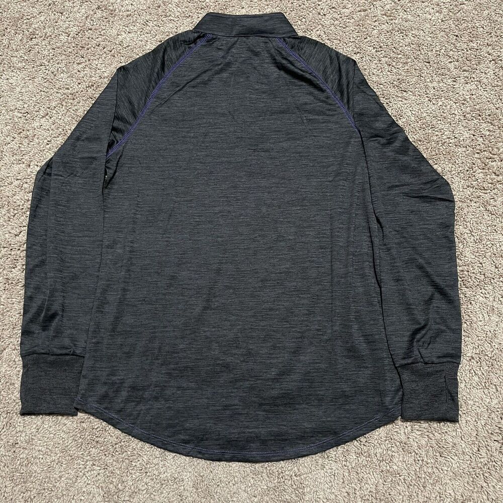 University of Washington Huskies Sweatshirt Womens XL Charcoal Grey 1/4 Zip NCAA - Picture 6 of 8